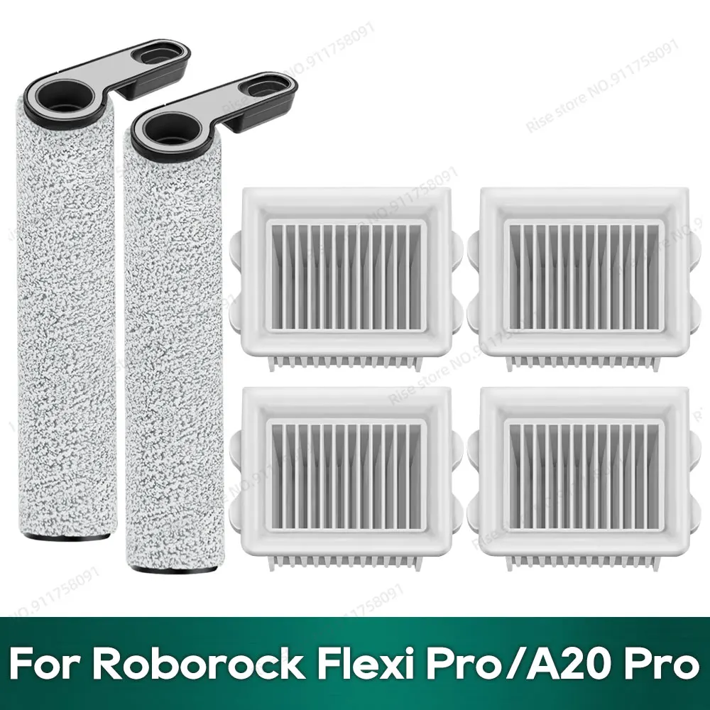 

Compatible for Roborock Flexi Pro / Roborock Flexi, Roborock A20 Pro / A20 Accessories Roller Brush Hepa Filter