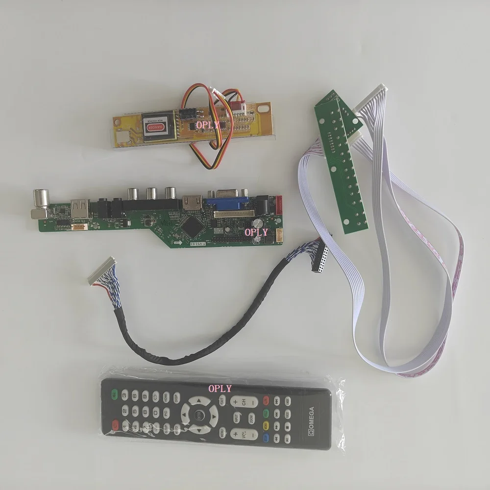

Комплект платы драйвера контроллера телевизора для LP154W01 LP154W01-A1 15,4 "1280X800 VGA HDMI-совместимая USB RF ЖК-панель AV-монитор