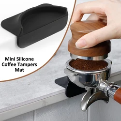 Espresso Coffee Tampers Mat Corner Mat Non-slip Silicone Coffee Press Pad For 51/54/58mm Portafilters Tamping Barista Tools