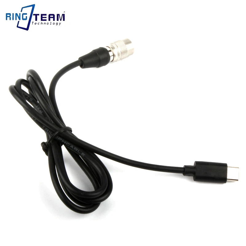 For ZOOM F4 F8 F8N Recorder Power Cord Type-c Adapter Cable To Hirose 4-pin 6-pin Plug Power Supply Cord For Hirose 4-pin 6-pin