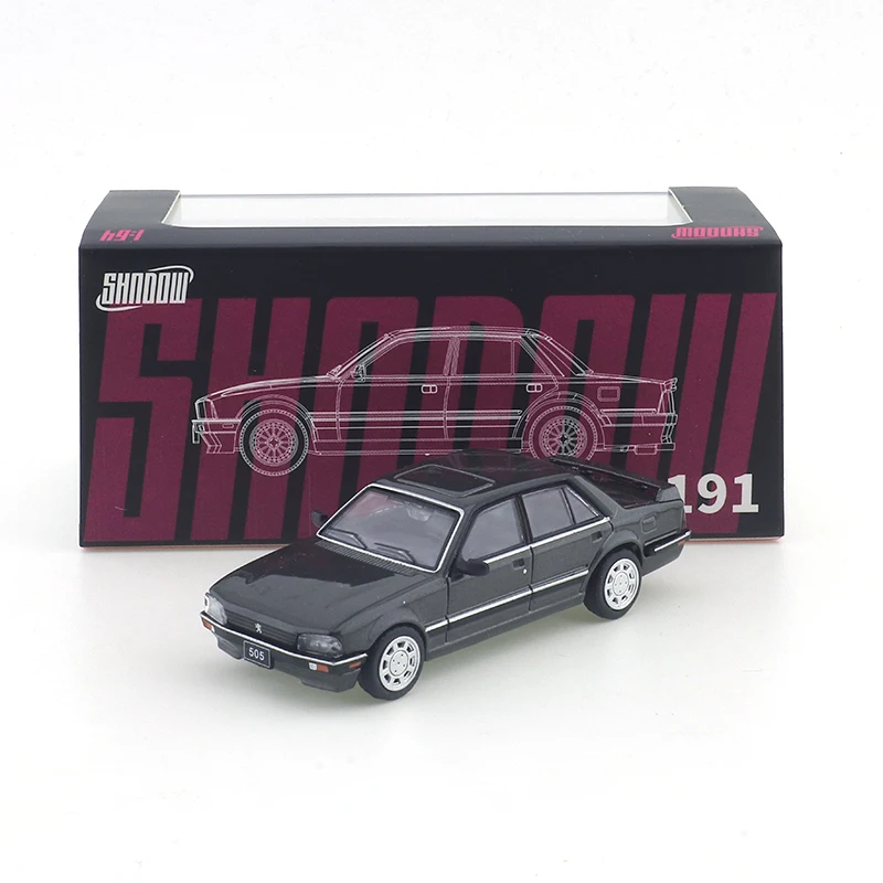 

Модель автомобиля Die Cast Team 1/64 SHADOW Series 187-192 DCT BLACK CAR, имитационная модель из сплава, миниатюрная, маломасштабная, для декора
