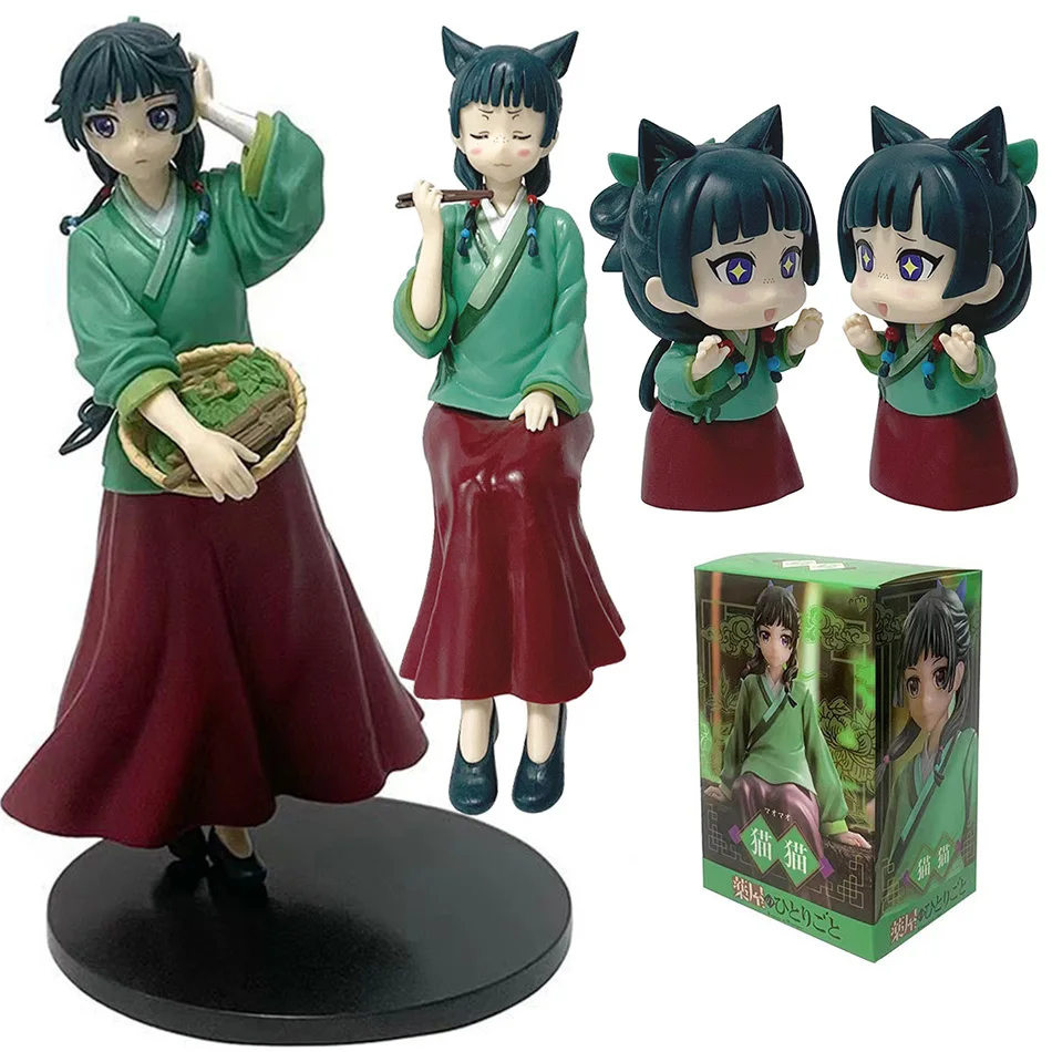 Anime The Apothecary Diaries Figur Maomi Action Figural q-version Katze Katze PVC Modell Kawaii Dekoration Puppe Spielzeug festival Geschenke