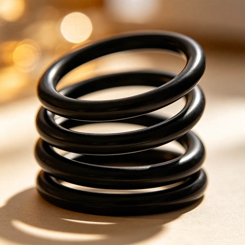 EPDM CS2.5/2.8/3/3.1mm OD6-50mm Black Rubber Screw Gasket Sealing Ring Waterproof Washer Rubber Sheet Rubber Ring