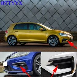 For VW Golf 7.5 R-line 2018 2019 2020 Car Front Bumper Fog lamp Frame Running light Fog Light Frame(Not For GTI R)