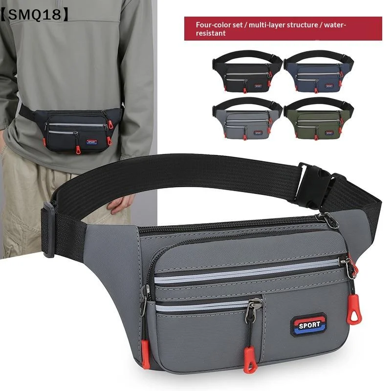 High Quality Unisex Waterproof Waist Bag Pack Male Belt Pouch Ladies Kangaroo Hip Phone Purse Travel Gear For Men And Women【SMQ】