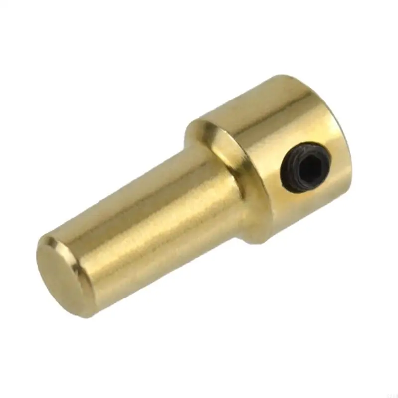 Practical 3.17mm Collet Sleeve Brass Component Motor Shafts Adapter For JTO Base Enhanced Stability Power Tool Accessory 
