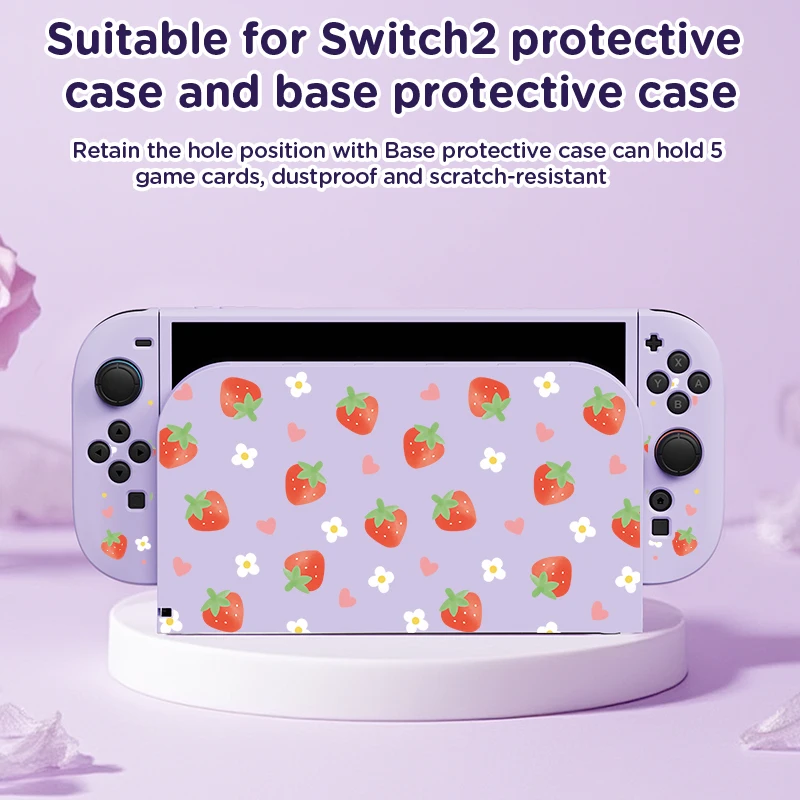for Switch2 storage combination, protective case and plug-in base case for Switch2, two-in-one set, all-round protection