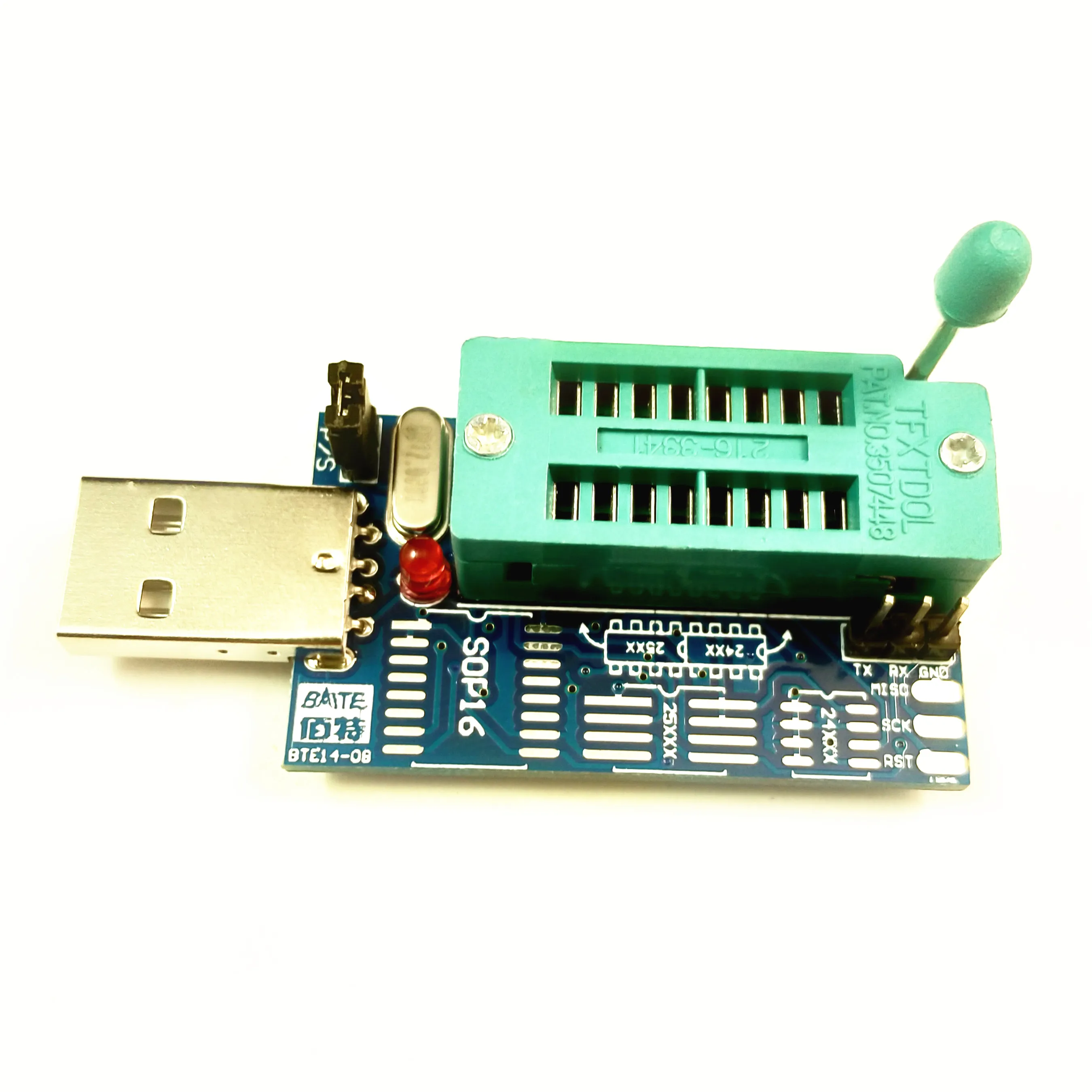 CH341A Bios Board MX25L6405 W25Q64 USB Programmer LCD Burner Progammer for 24 25 Series