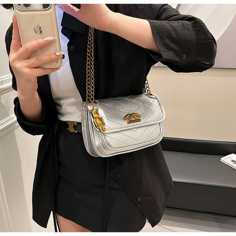 

Известная дизайнерская кожаная женская сумка-тоут Модная элегантная сумка через плечо с стильной подкладкой Винтажная повседневная сумка на каждый день ​