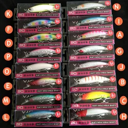 Tsurinoya 8pcs 90mm 37g Sinking Minnow Artificial Baits Long Casting Fishing Lures Goods Jerkbait Freshwater stream Saltwater