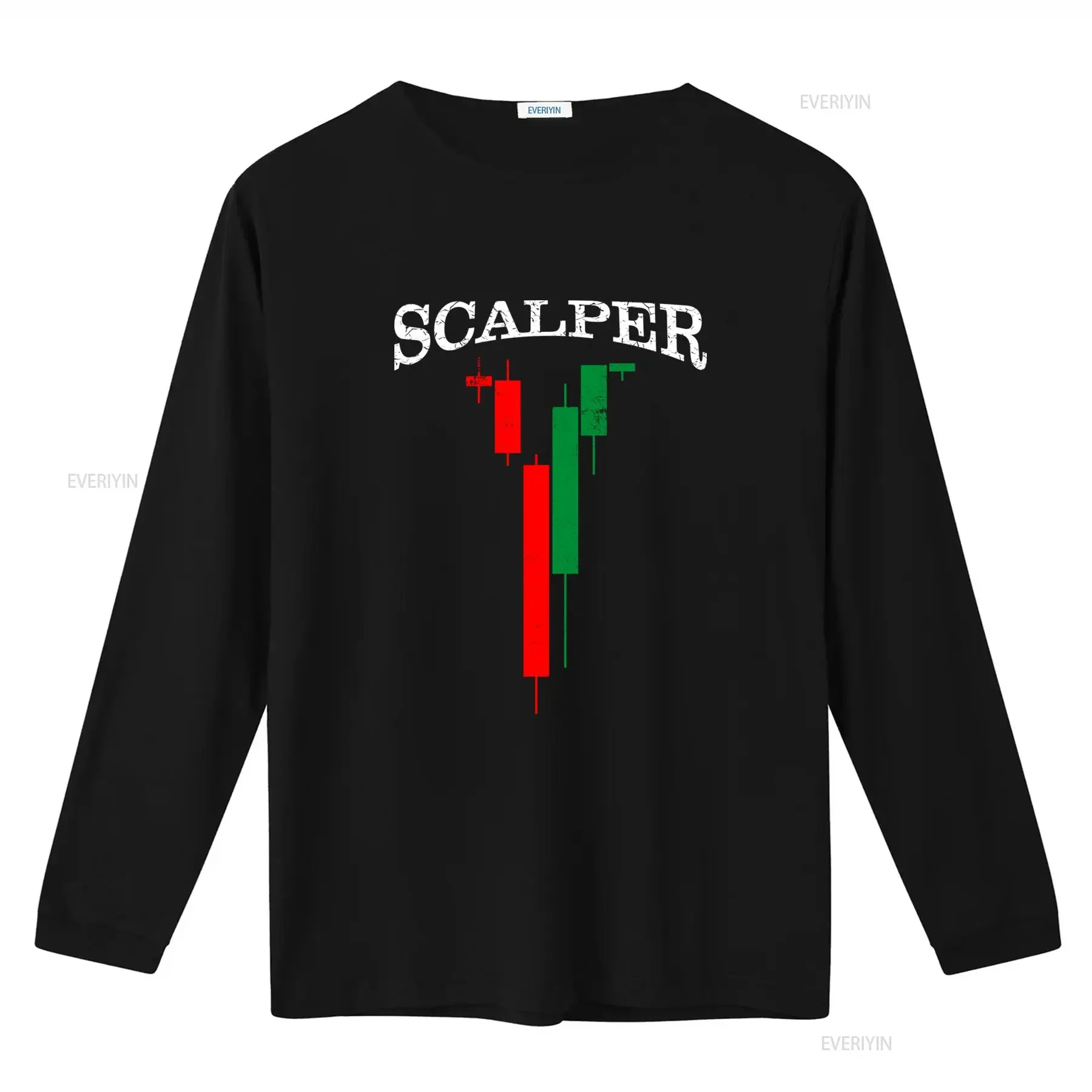 Scalper T Shirt Bearish Bullish Trader Investor Fun Analyst Investment Banker Stock Market Candlestick Chart Design vintage
