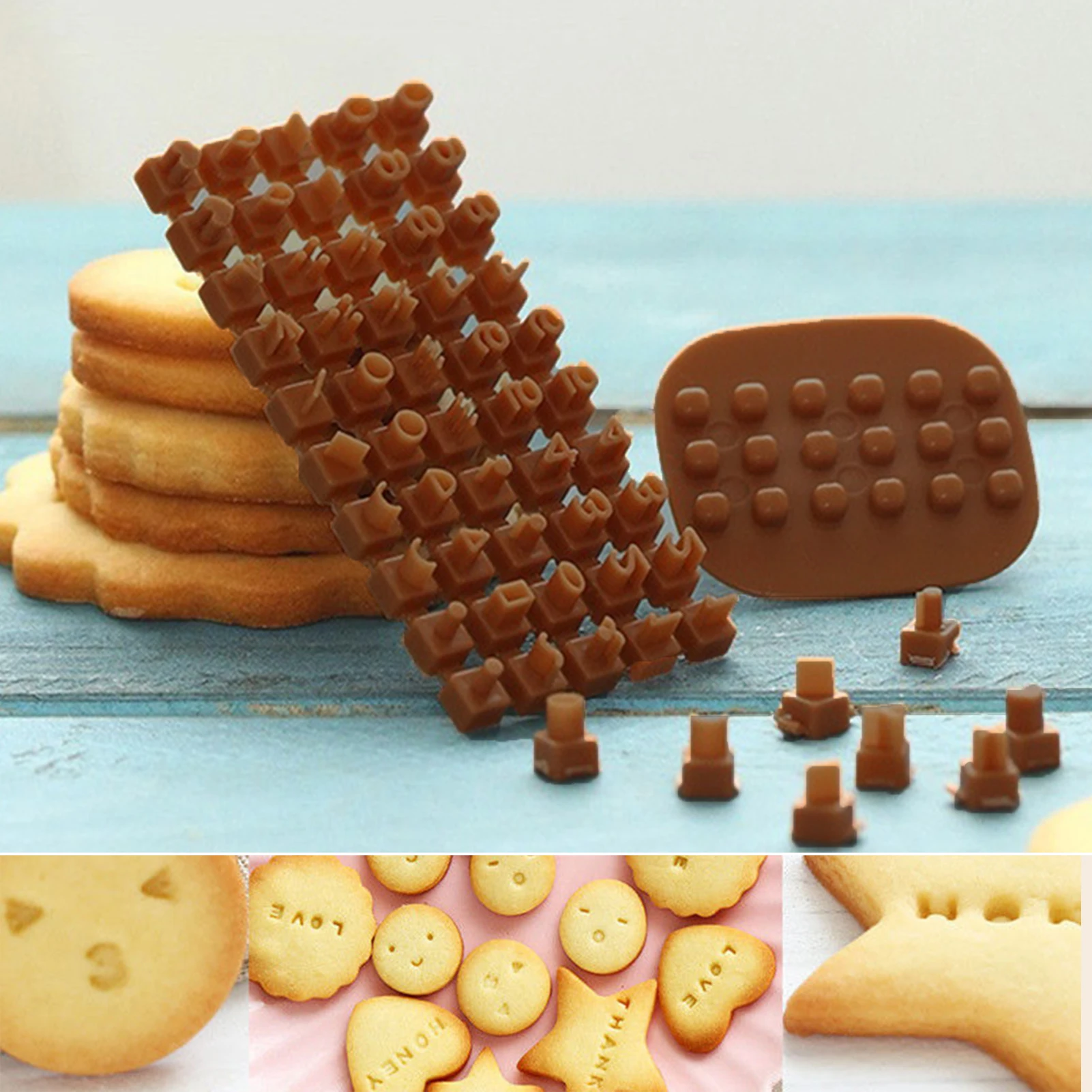

Baking Printing Molds Creative Character Seal For Cookie Biscuit Cake Muffin Cake Cookie Decoration Tools Baking Accessories
