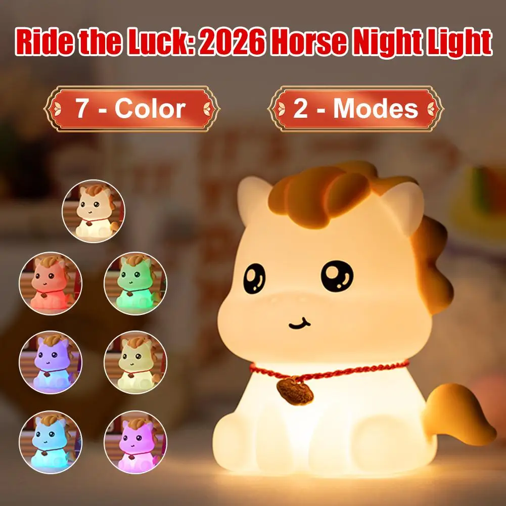 

Светодиодная настольная лампа с изображением животных, ночник для малышей, силиконовые детские игрушки, подарки, прикроватная тумбочка для спальни, декор комнаты, перезаряжаемый светильник для настроения