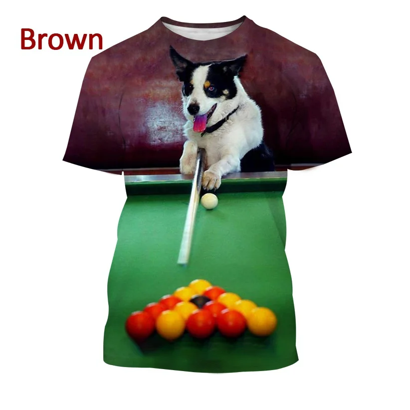 

Hot Sale Billiards Funny Cool Casual Fashion T Shirts Unisex Short Sleeve Crew Neck Sports Top