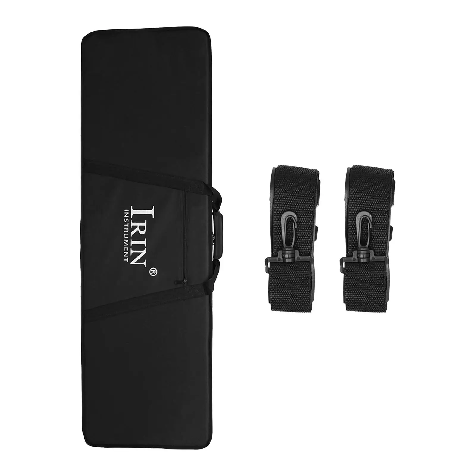 Bass Guitar Bag Black Portable with Adjustable Straps Gig Bag Backpack Electric Bass Case Protective for Carrying Playing Travel