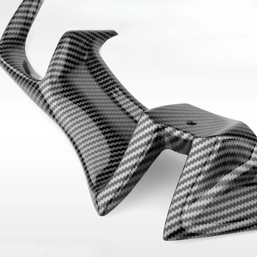 For YAMAHA R15 V3 2017-2024  Motorcycle front fairing beak fixed wing aerodynamic protective cover ABS Accessories 2022 2023