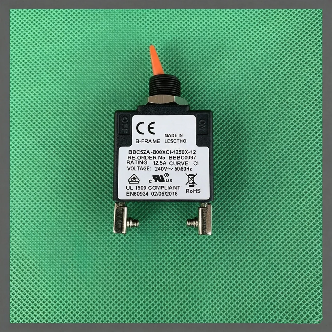 Original New 100% BBBC0097 12.5A AC 240V Circuit Breaker Overcurrent Protection Switch