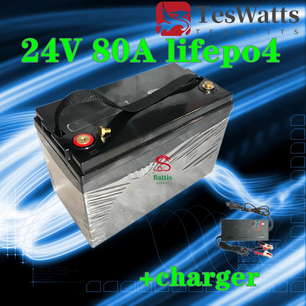 Teswatts 24V 80A Li… - image