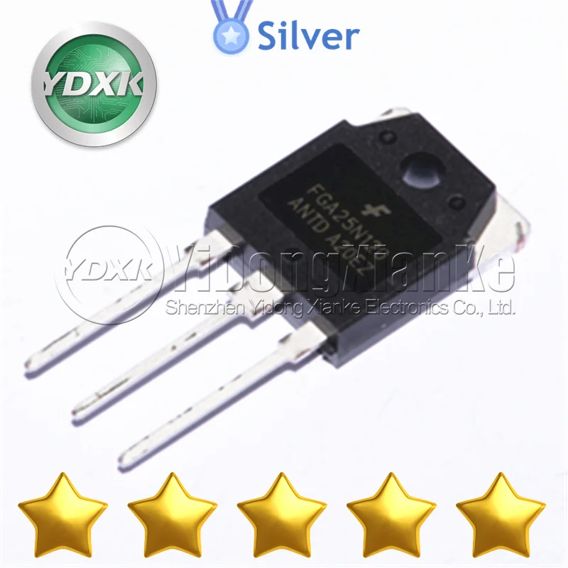 FGA25N120 TO-220 FQP32N20C Electronic Components FQP5N60C FQPF2N60C FQPF8N60C GP14NC60KD New Original HY3810P