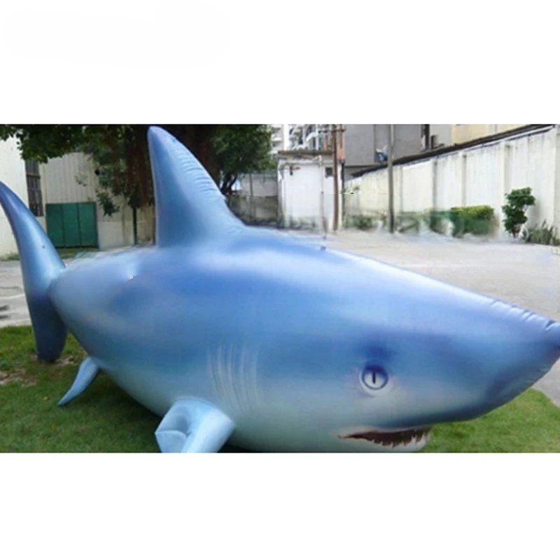 

animal model for Inflatable whale marine event decoration lifelike large inflatable sharks