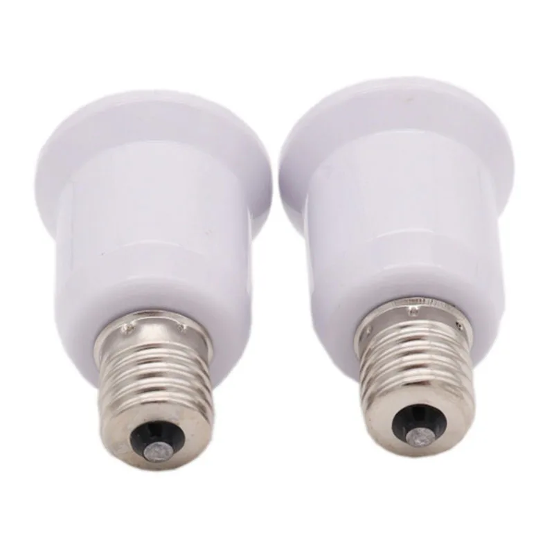 2pcs/5pcs E17 to E27 lamp bulb Base Socket power Adapter E17/E27 Lamp Holder Converter LED Light Bulbs Extend Extension Plug