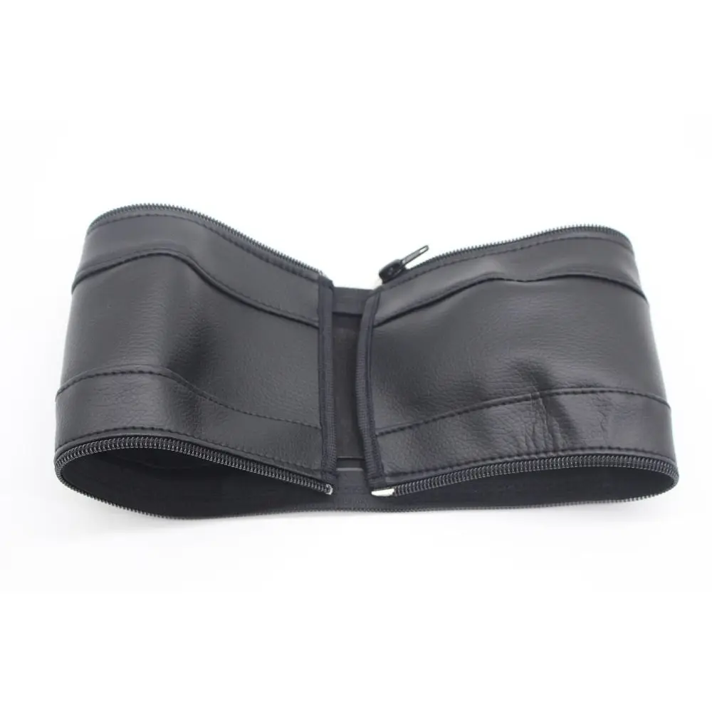 PU Baby Stroller Handlebar Cover Zipper Style Universal Kid Pram Handle Sleeve Washable Anti Slip