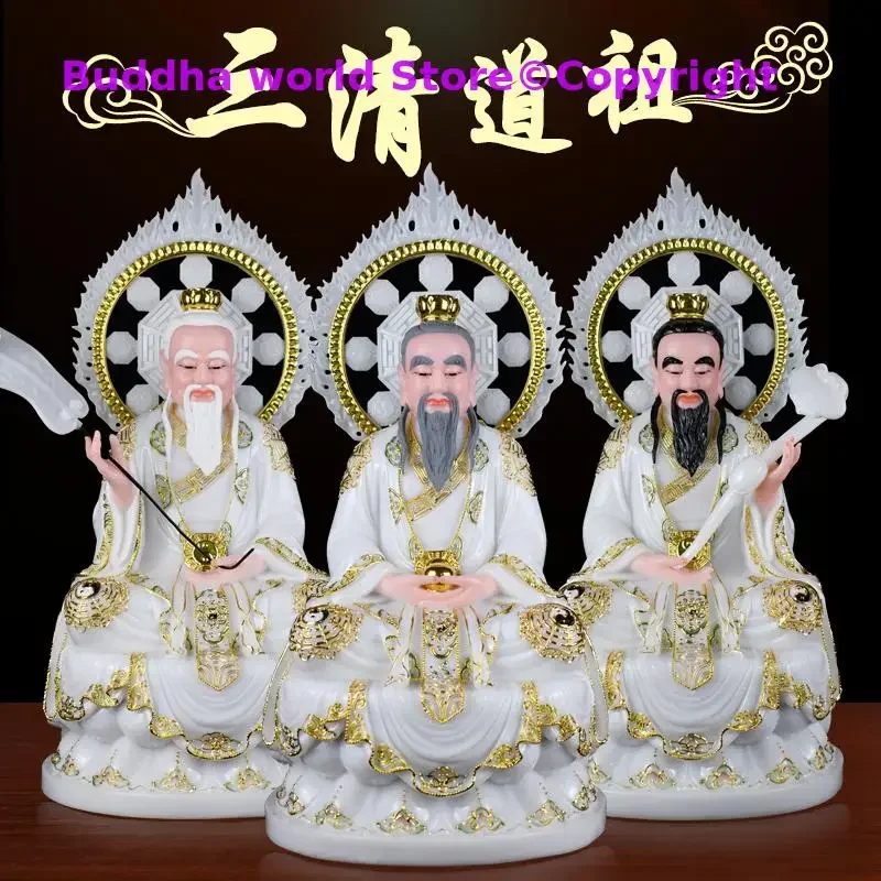 Taoism SU SHI Southeast Asia HOME family protection shop company Prosperity GOOD luck ZU SHIYE God gilding jade FENG SHUI statue