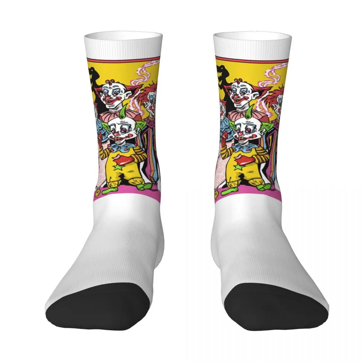 Killer Klowns From Outer Space Socks Modern Stockings Spring Anti-Slip Women Men Socks Medium Soft Graphic Outdoor Socks