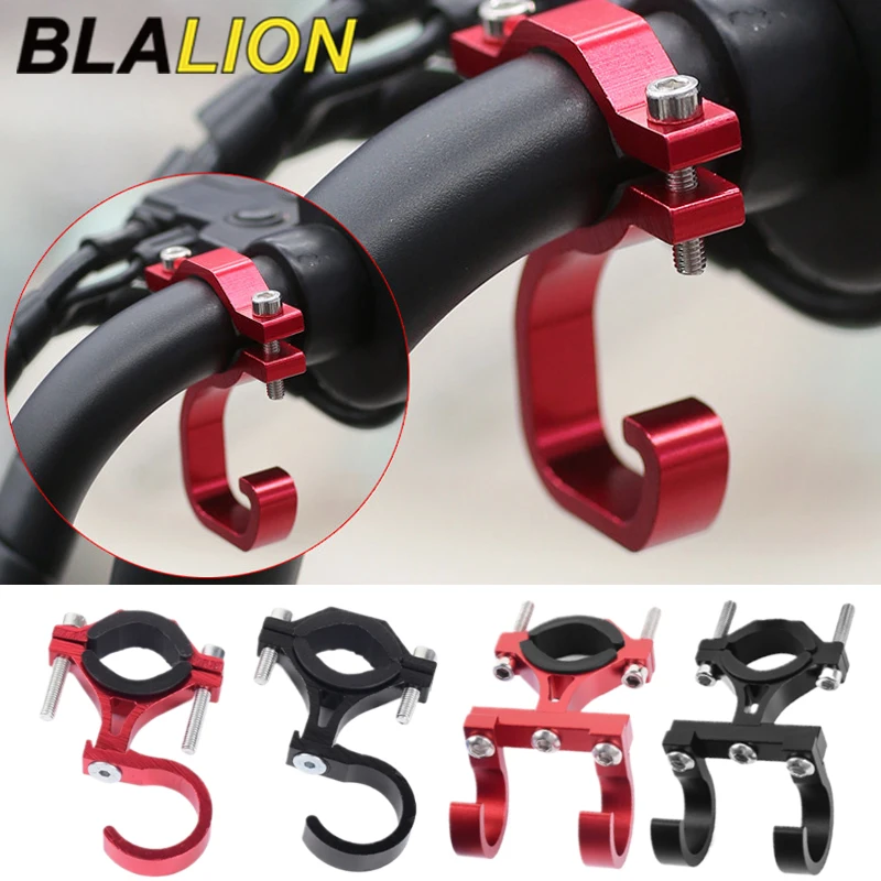 

Универсальные крючки BLALION для электросамокатов, портативная вешалка для мотоциклетных шлемов, полка-держатель для хранения на трубах мотоциклов и велосипедов