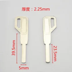 20pcs Best quality  Lock Cylinder House Home Padlock Key blanks Locksmith Supplies Blank Keys