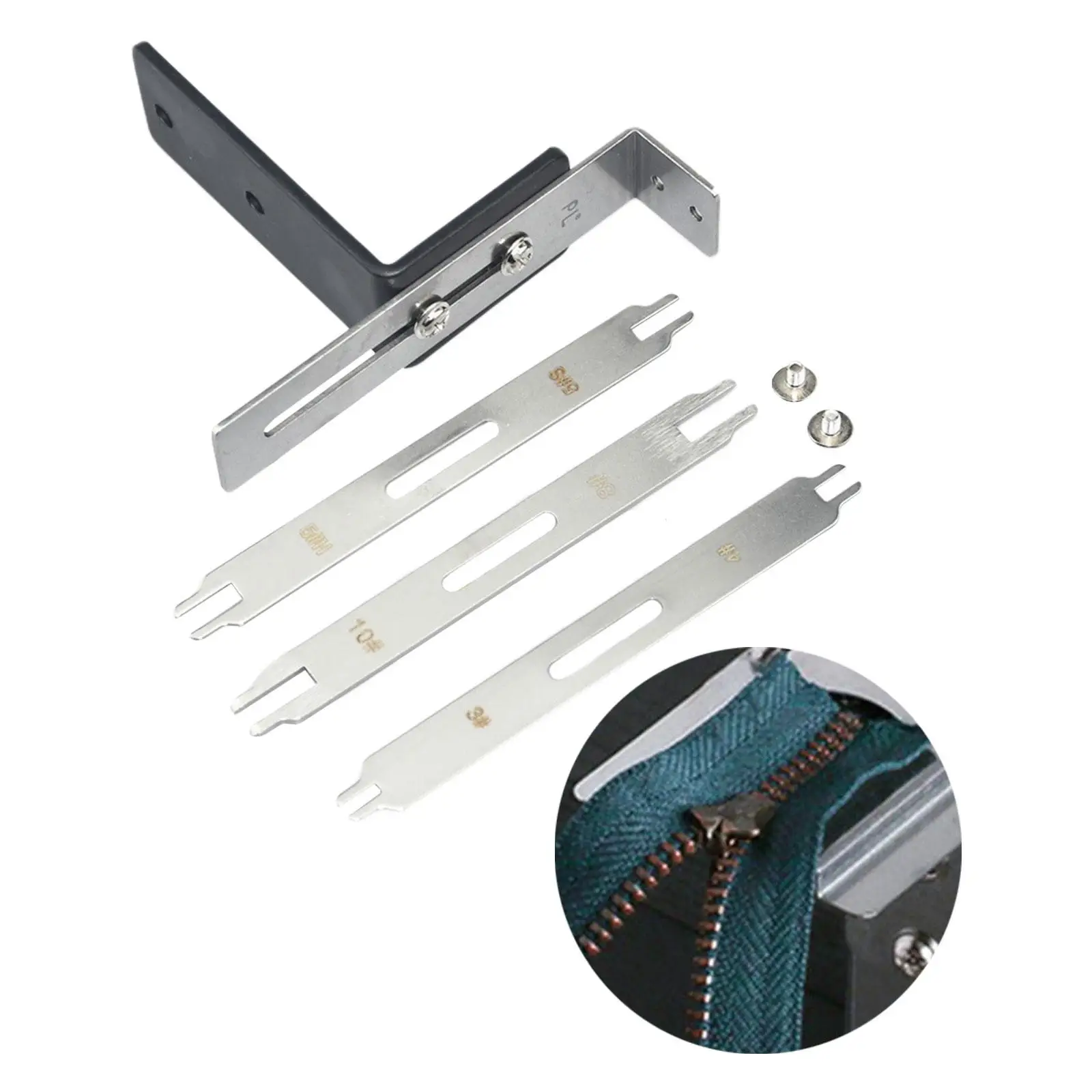 Zipper Puller No Lock Slider Replacement Parts Accessories Zipper Pull Tool