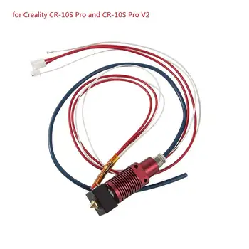 Creality CR-10S Pro擠出機熱端套件,適用於CR-10 Pro/CR-10 Max 3D列印機,MK8熱端套件,鋁製加熱塊熱端套件 10 最佳銷售 mk8 熱端 - №6