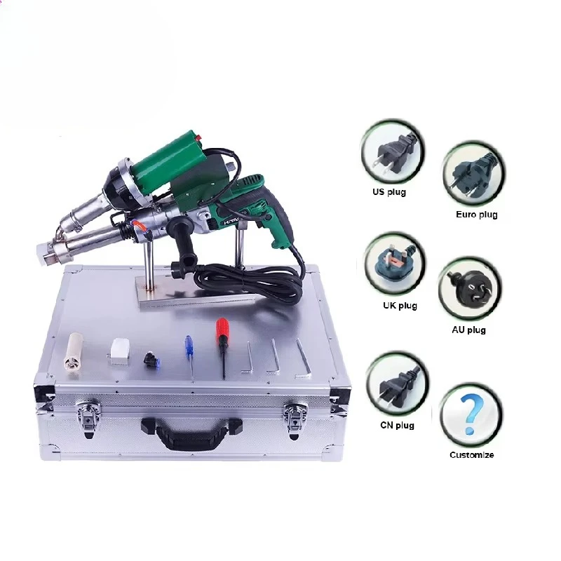 Top Quality Plastic Repair Welding Gun Machine of 110V/220V Plastic Hot Air Extrusion Welder Price for HDPE Geomembrane