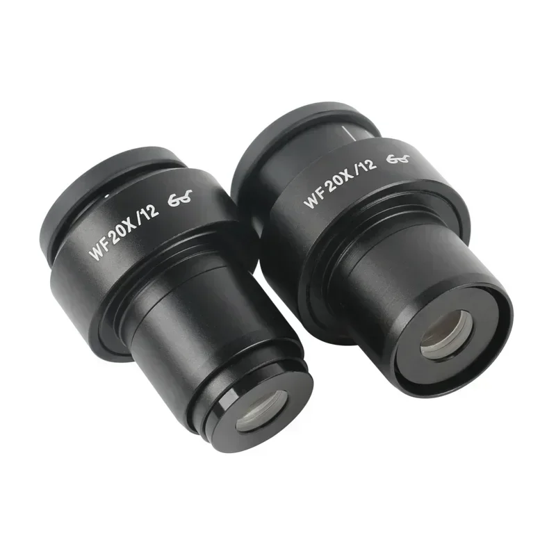 WF10x-23x WF20x-12x WF10x-20x oculare una coppia per microscopio Stereo ampio campo ad alta copertura 15mm WF15X/15 punto occhiello alto