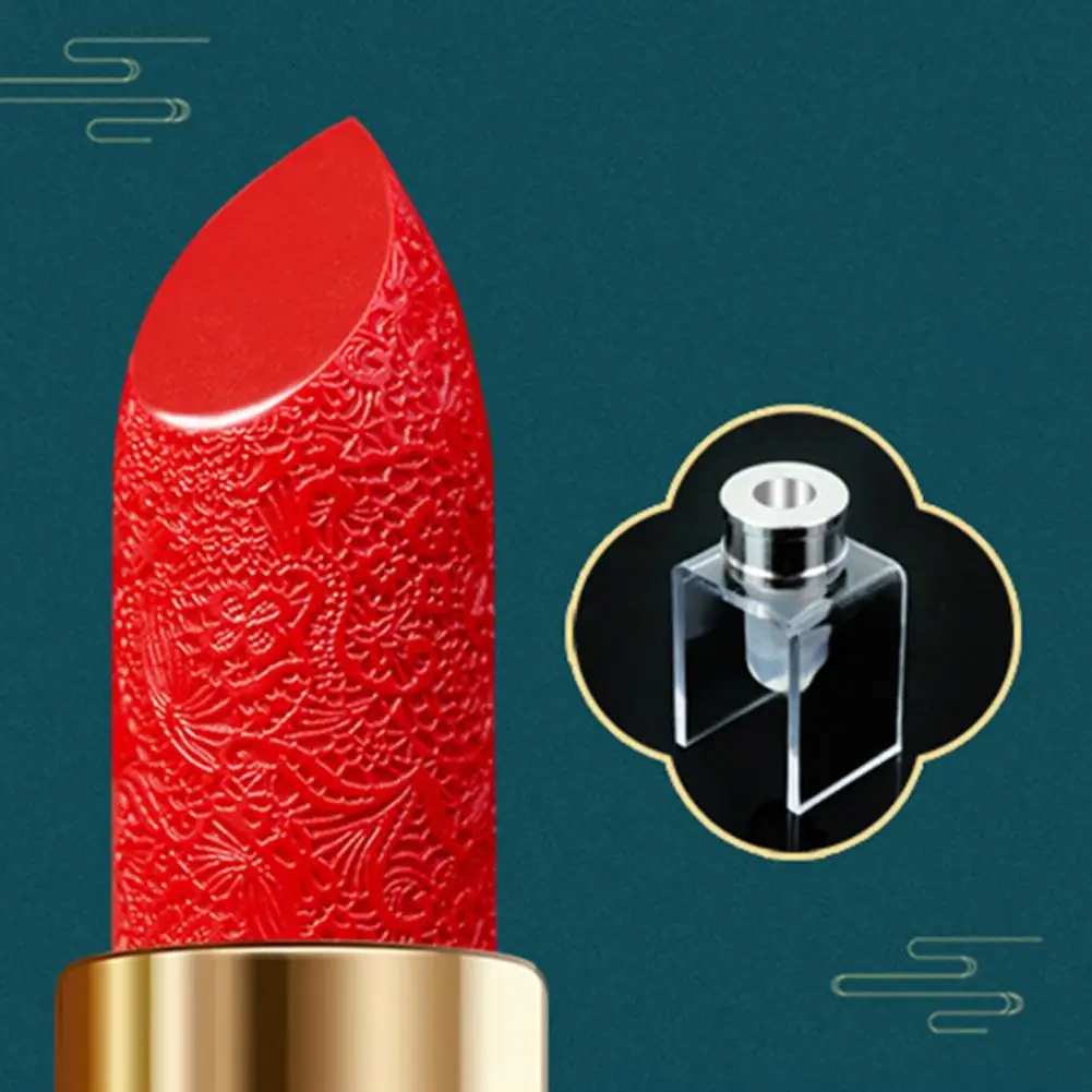 Useful  Lipstick Mold Portable Creative Non-stick Lipstick Mold Compact Chinese Style Cosmetic Mould for Beauty