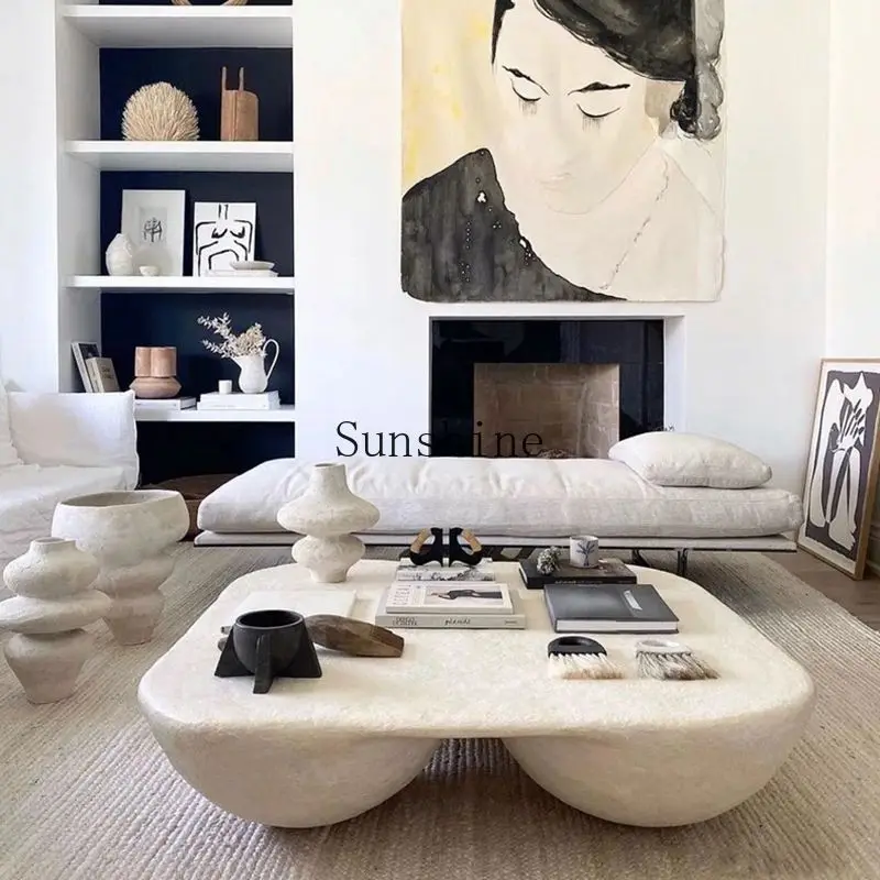 Surprise Wind Fang/Round Coffee Table Nordic Simple Coffee Table