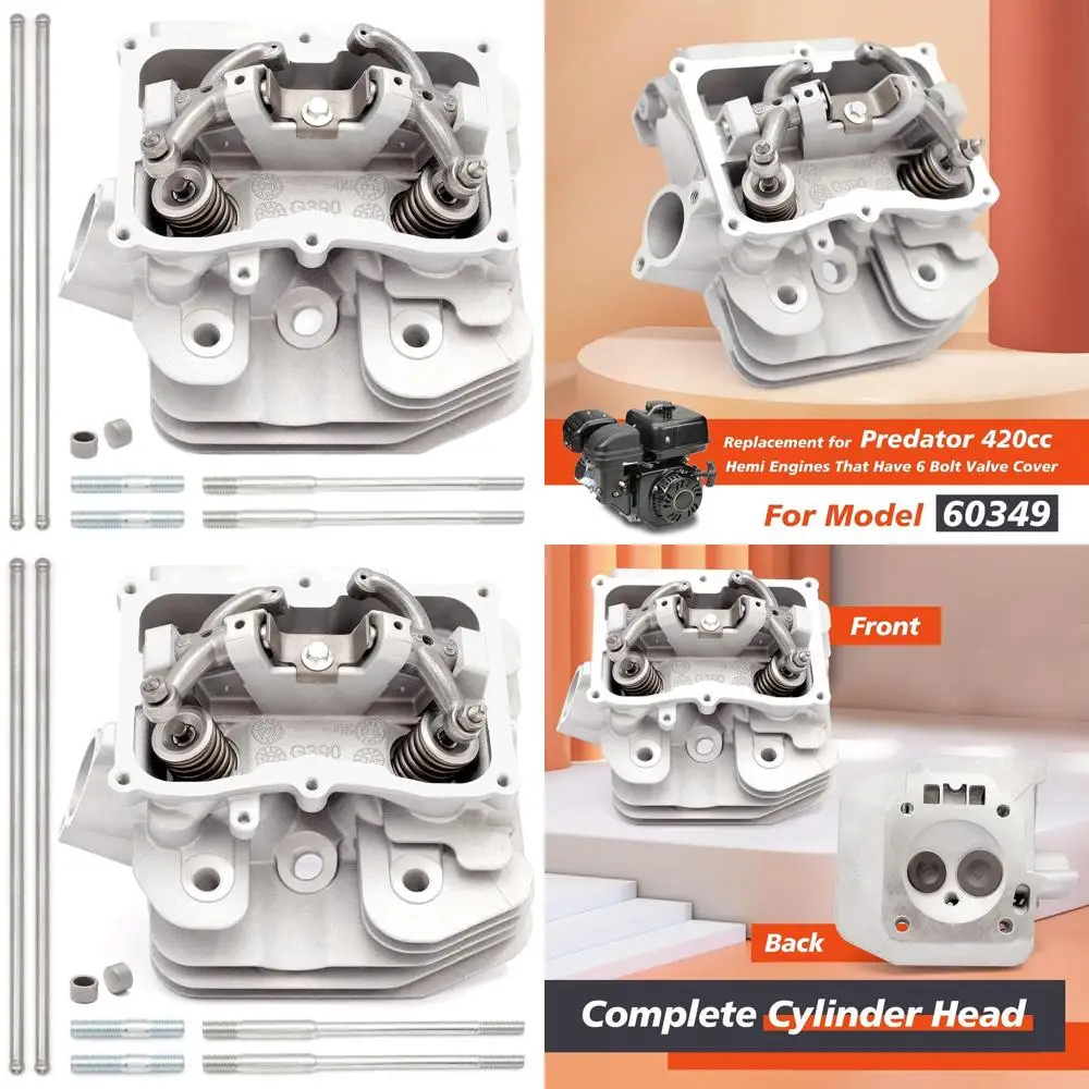 

60349 Cylinder Replacement Kit with 6-Bolt Cover, Valve Springs, Retainers, and Rockers Assembled