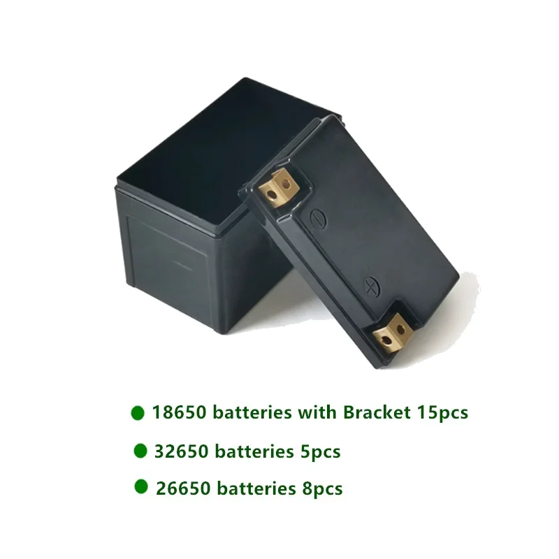 1PC High Quality ABS 12V YT5 Motorcycle Starter Lithium Battery Plastic Shell Case For 18650/32650/26650 Battery Pack
