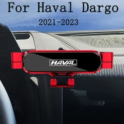 Haval Dargo 차량용 휴대폰 홀더, 자동차 스타일링 브래킷, GPS 스탠드, 회전식 지원 모바일 액세서리, 2021, 2022, 2023