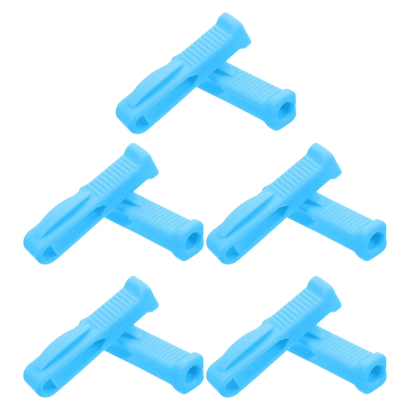 10Pcs Ampule Opening Device Glass Vial Breaker Blue Plastic Ampule Snapper Safe Medication Opener for Nurses Doctors Laboratory