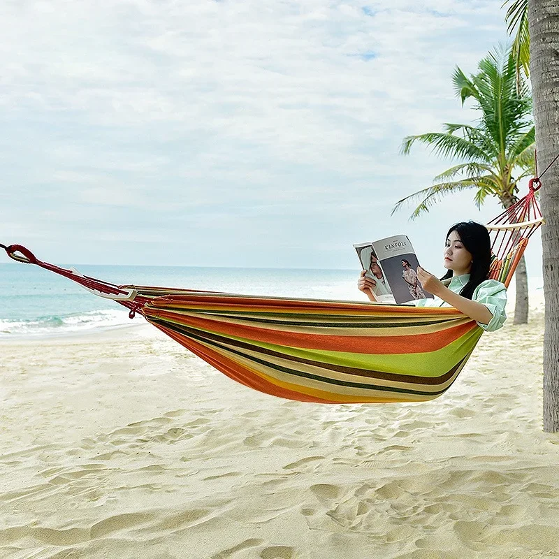 

Creativity Swing Balcony Hammocks Outdoor Underquilt Camping Terrace Hammocks Garden Multi Person Hamac