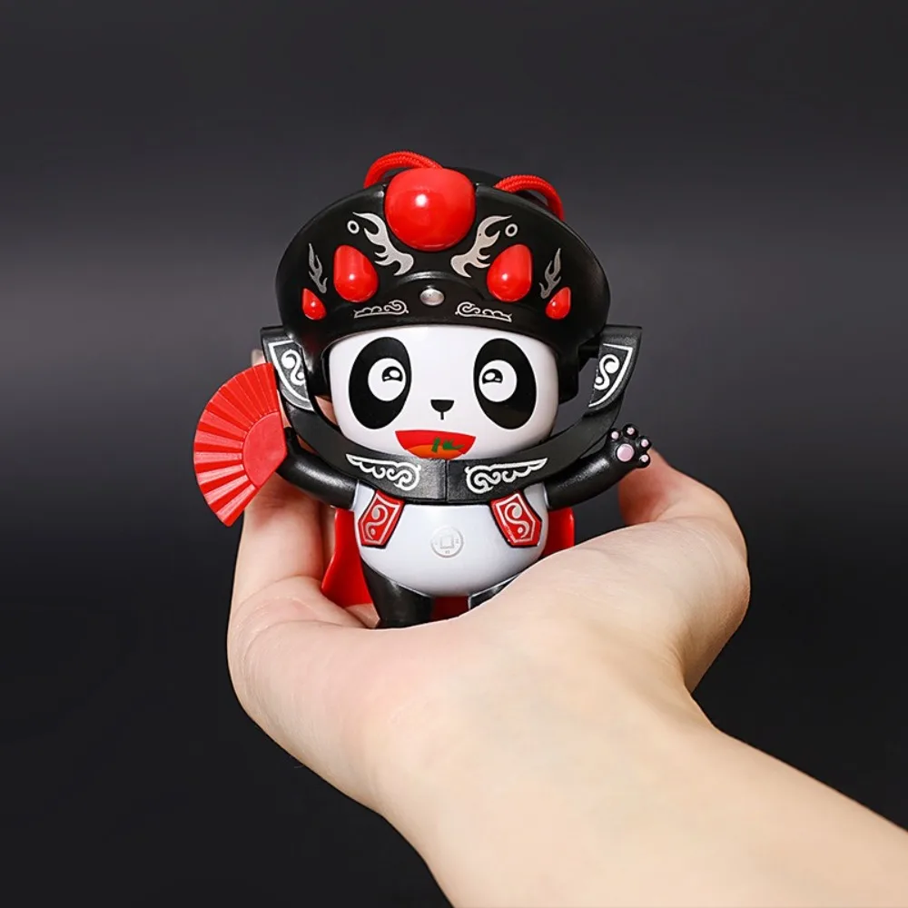 Chinese Style Sichuan Opera Doll Creative Desktop Decoration Peking Opera Mask Doll Face Changing Panda Ornament Tourism Gifts