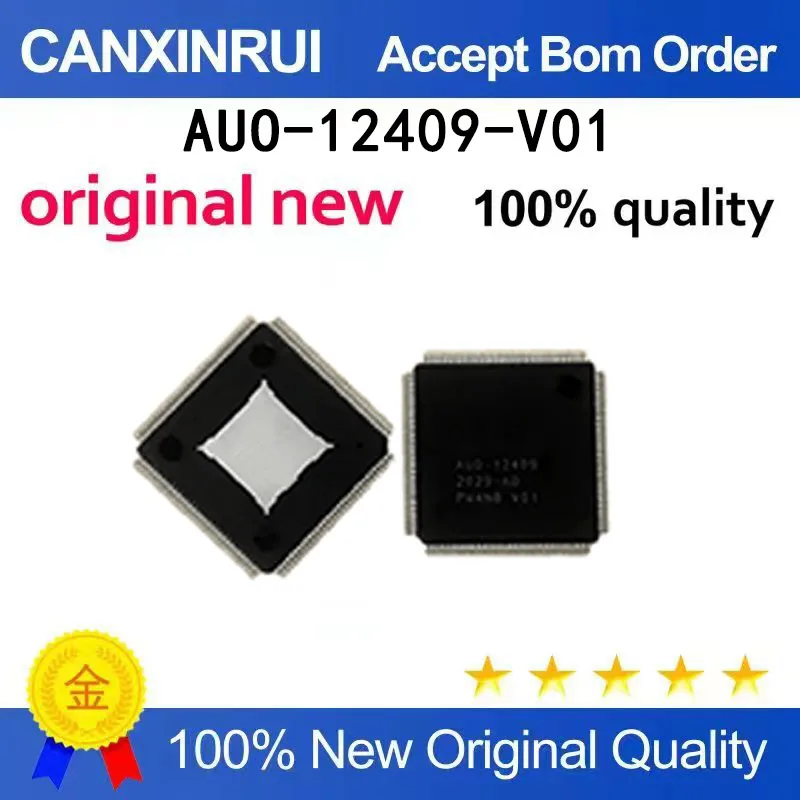 (5pcs-100pcs）AUO-12409-V01 AUO-12409 QFP brand new original