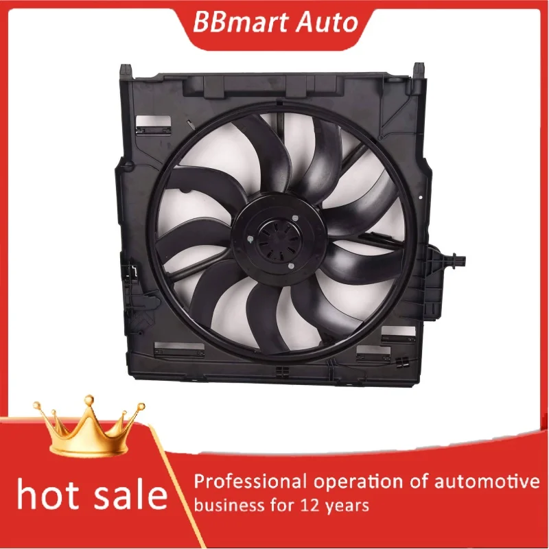 17428618242 17428508177 17427616104 17427647753 17427795757 BBmart Auto Parts Radiator Cooling Fan Assembly  for BMW X5 X6