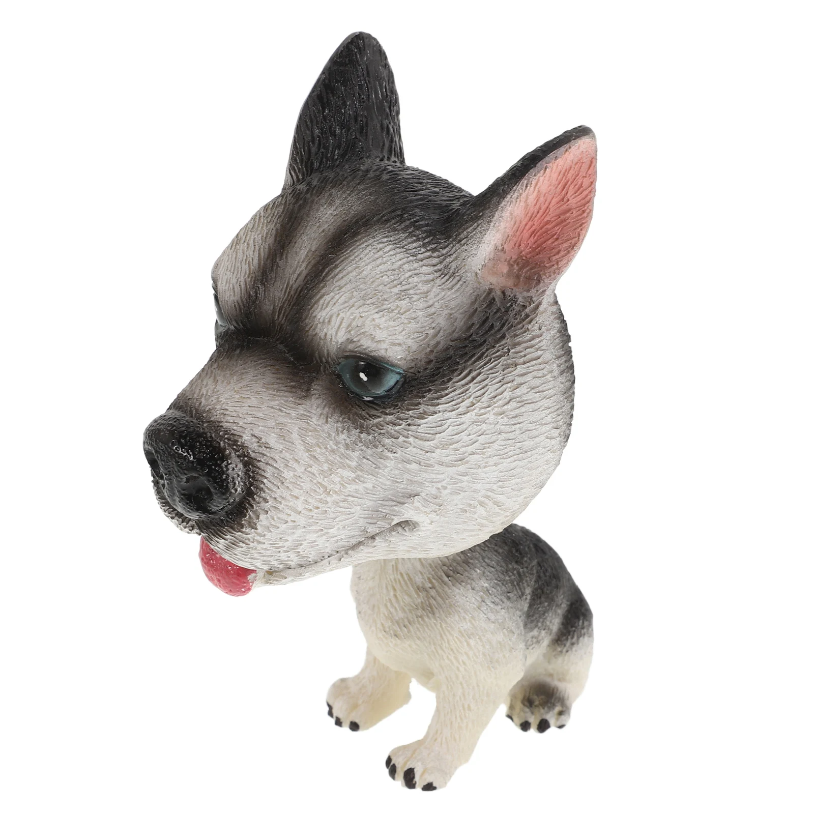 تمثال كلب هزاز الرأس لتزيين لوحة القيادة في السيارة، زينة من الراتنج للسيارة، إكسسوارات لطيفة للنساء، أفكار لتزيين لوحة القيادة