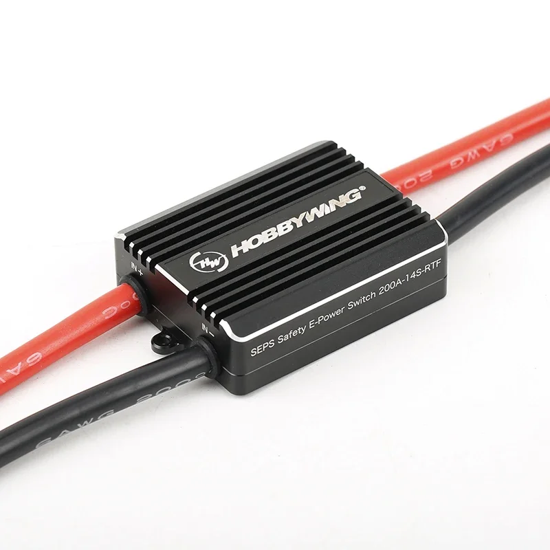 ToPssHobbywing High-pressure Safety E-power Switch 300A 14S 18S 36V-78.3V IP67 Anti-Spark Technology 4S The Delayed
