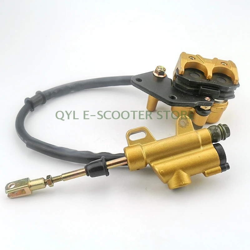 Gold Motorcycle Retrofitting Universal 125cc 250cc Rear Brake  Pump Caliper Assembly