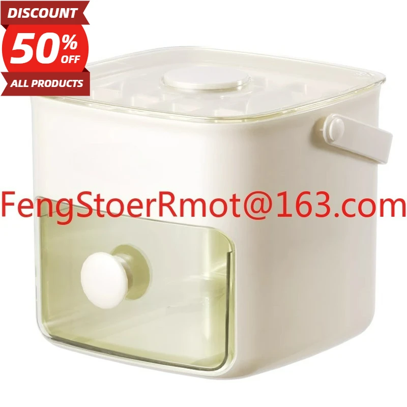 

Press Ice Grid Cube Mold Box Frozen Hockey Artifact Abrasives Large Capacity Ice Storage Home Refrigerator