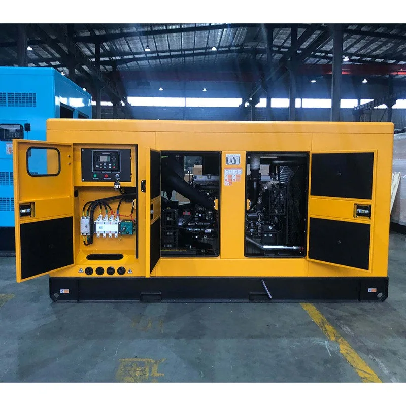 Portable Generator Factory Direct Hot Sale Big Power Generator 80kw Soundproof Power Generator Set