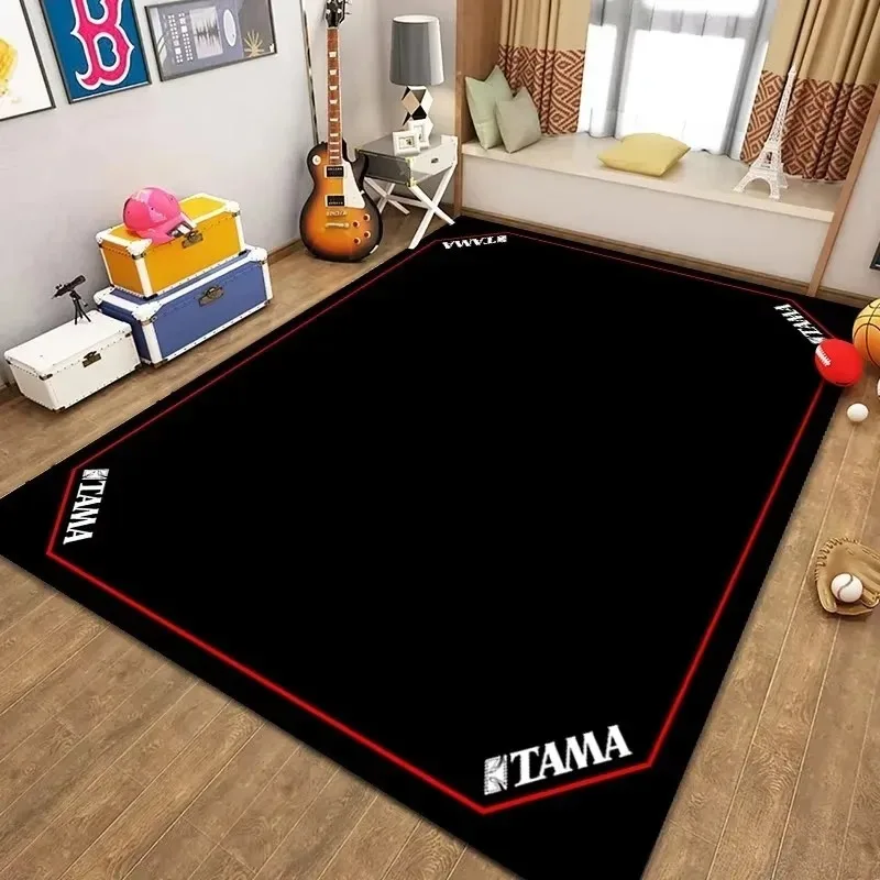 Electronic Drum Carpet Children Carpet Living Room Coffee Table Mat Bedroom Carpet Shelf Drum Door Mat Home Non-slip Carpet